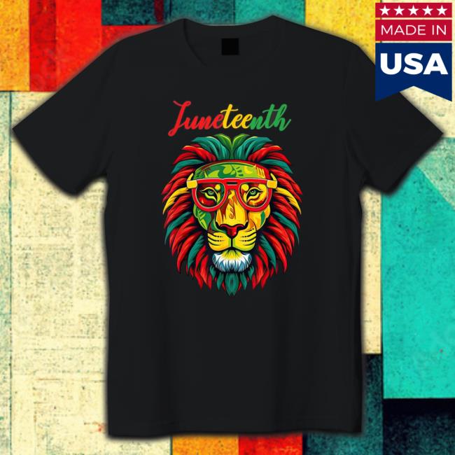 Official Lion Juneteenth Dress Black History Freedom Sweatshirt